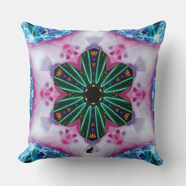 Pinkie Kaleidoscope Cushion (Front)
