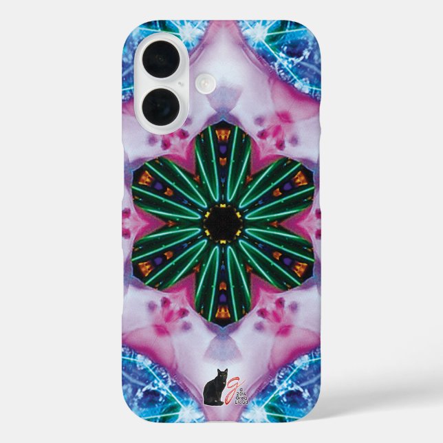 Pinkie Kaleidoscope iPhone Case (Back)