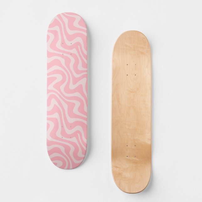 Pinkie Spilled Skateboard (Front)