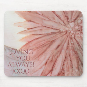 Pinkish Flowers for Her Mouse Mat