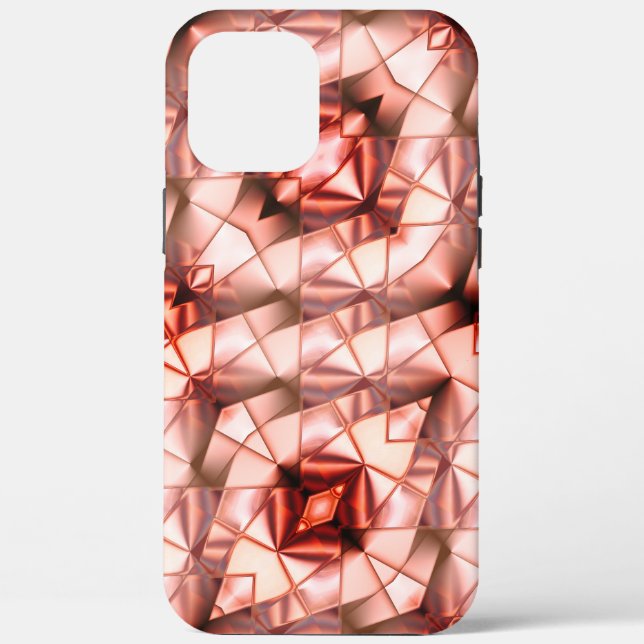 Pinkish gigantic 'pearl flowers', virtual drawing  Case-Mate iPhone case (Back)