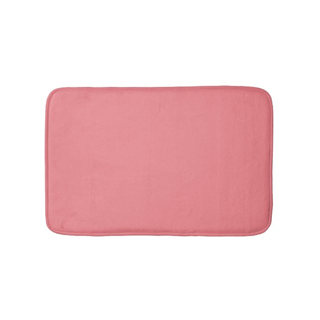 Pinkish Tan,Rose,Ruddy Pink, Bath Mat (Front)