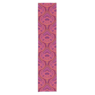 Pinkoinko - Feathered Paisley Short Table Runner