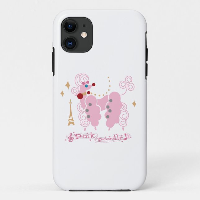 ♪Pinkpoodle♪ Case-Mate iPhone Case (Back)