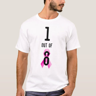 pinkribbon, 8, out of, 1 T-Shirt
