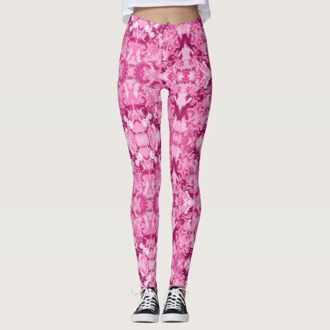 Pinks on Pinks Leggings (Front)