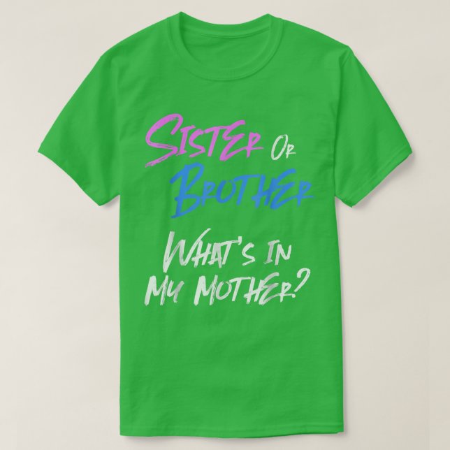 Pinks Or Blue Gender R  T-Shirt (Design Front)