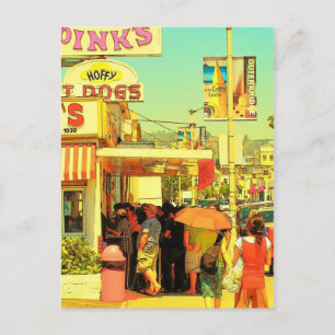 pinks- Postcard