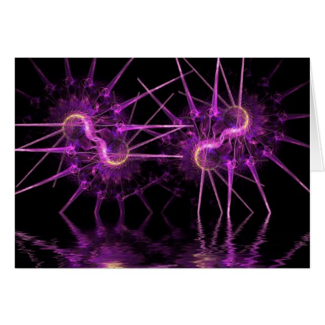 PINKSTiKS FractalArt Card (Front Horizontal)