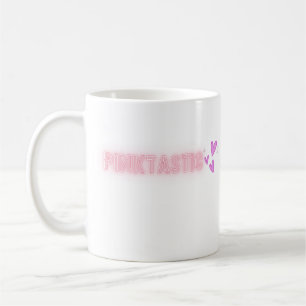 PINKTASTIK Cute Pink Girly Aesthetic Design Coffee Mug