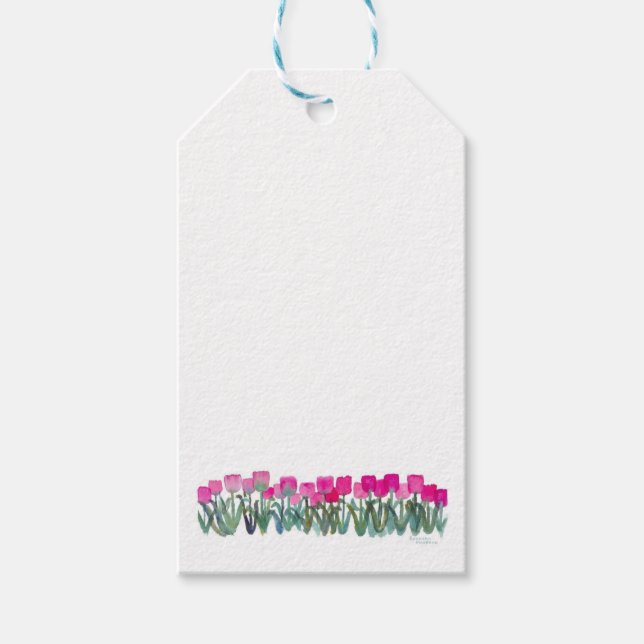 PinkTulip Gift Tag (Front)