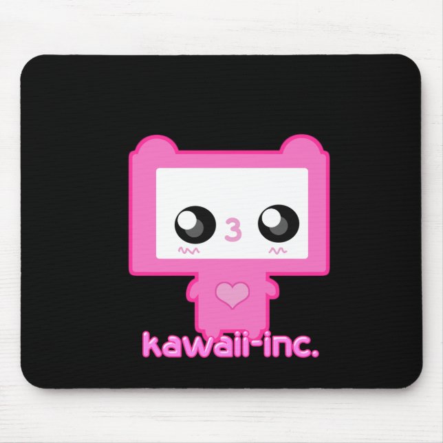 Pinku Mecha Mouse Mat (Front)