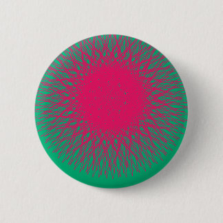 pinky abstract 6 cm round badge