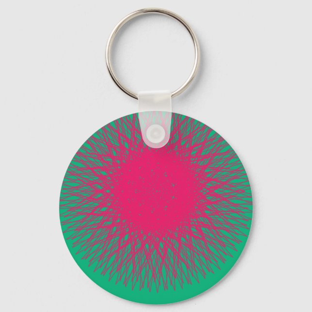 pinky abstract key ring (Front)