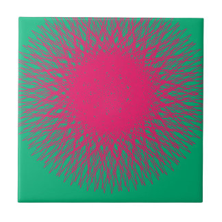 pinky abstract tile