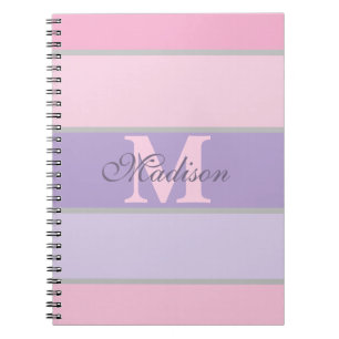 pinky and purple pastel iPhone / iPad case Notebook