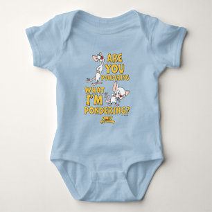 Pinky and the Brain Are You Pondering? Baby Bodysuit