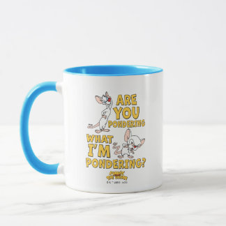 Pinky and the Brain | Are You Pondering? Mug