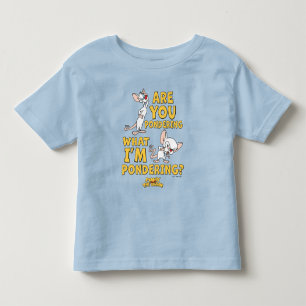 Pinky and the Brain Are You Pondering? Toddler T-Shirt