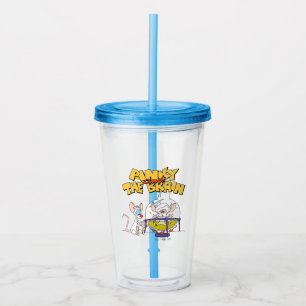 Pinky and the Brain   Laboratory Science Acrylic Tumbler