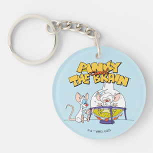 Pinky and the Brain   Laboratory Science Key Ring