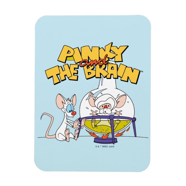 Pinky and the Brain | Laboratory Science Magnet (Vertical)