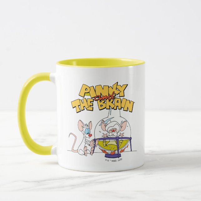 Pinky and the Brain | Laboratory Science Mug (Left)