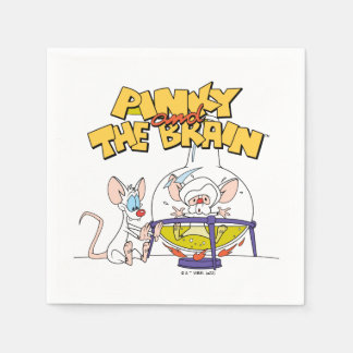 Pinky and the Brain | Laboratory Science Napkin