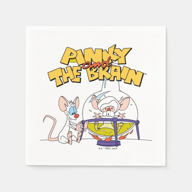 Pinky and the Brain | Laboratory Science Napkin (Front)