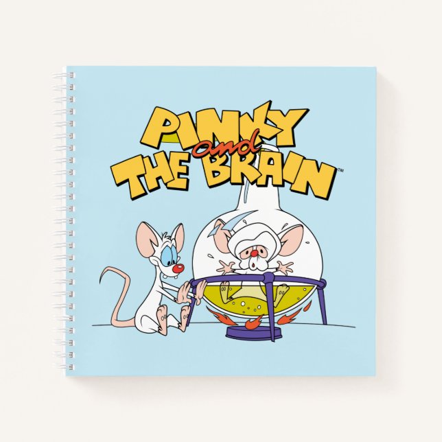 Pinky and the Brain | Laboratory Science Notebook (Front)