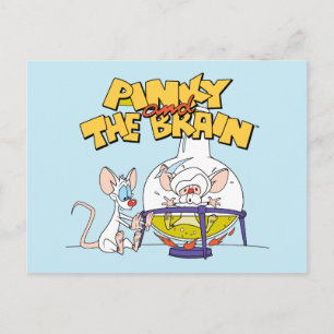 Pinky and the Brain   Laboratory Science Postcard