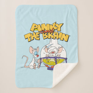 Pinky and the Brain   Laboratory Science Sherpa Blanket