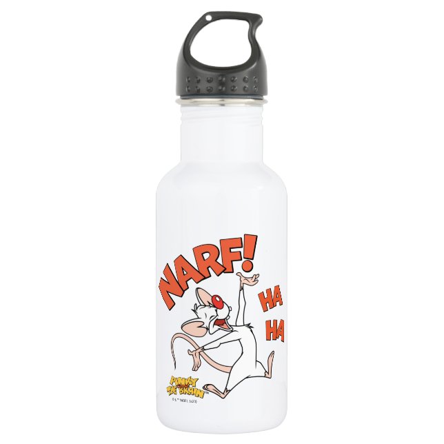 Pinky and the Brain | Pinky "Narf!" 532 Ml Water Bottle (Front)