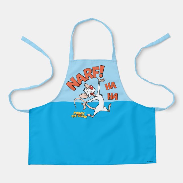 Pinky and the Brain | Pinky "Narf!" Apron (Front)