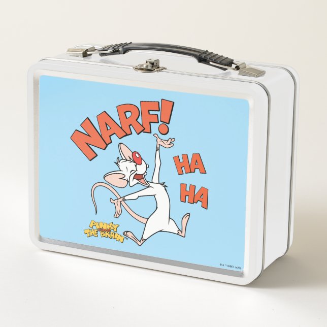 Pinky and the Brain | Pinky "Narf!" Metal Lunch Box (Front)