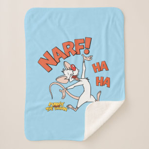 Pinky and the Brain   Pinky "Narf!" Sherpa Blanket