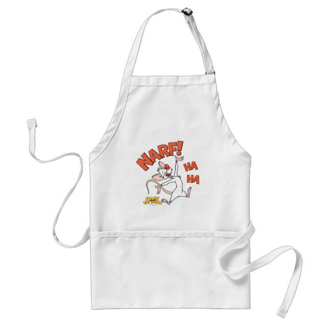 Pinky and the Brain | Pinky "Narf!" Standard Apron (Front)