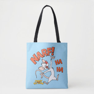 Pinky and the Brain   Pinky "Narf!" Tote Bag