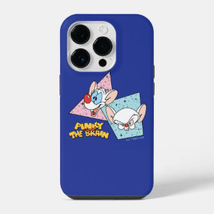 Pinky and the Brain Retro Character Graphics iPhone 14 Pro Case
