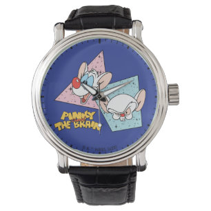 Pinky and the Brain   Retro Character Graphics Watch