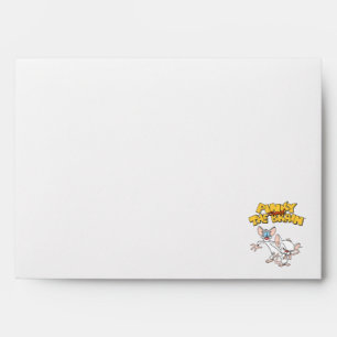 Pinky and the Brain   Show Logo Envelope