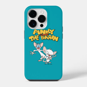 Pinky and the Brain Show Logo iPhone 14 Pro Case