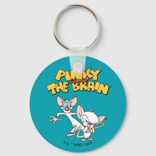 Pinky and the Brain   Show Logo Key Ring