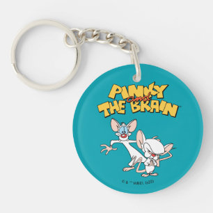Pinky and the Brain   Show Logo Key Ring