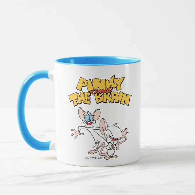 Pinky and the Brain | Show Logo Mug (Left)