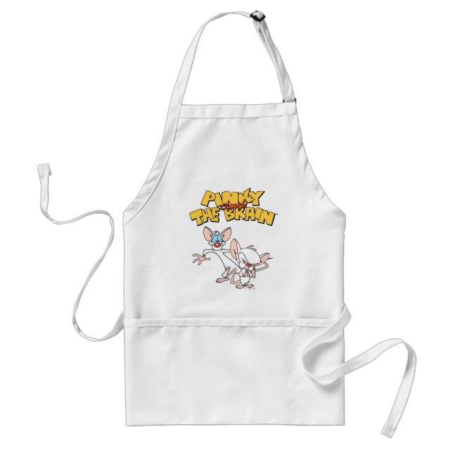 Pinky and the Brain | Show Logo Standard Apron (Front)