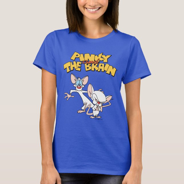 Pinky and the Brain | Show Logo T-Shirt (Front)
