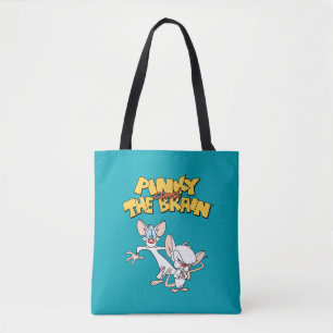 Pinky and the Brain   Show Logo Tote Bag