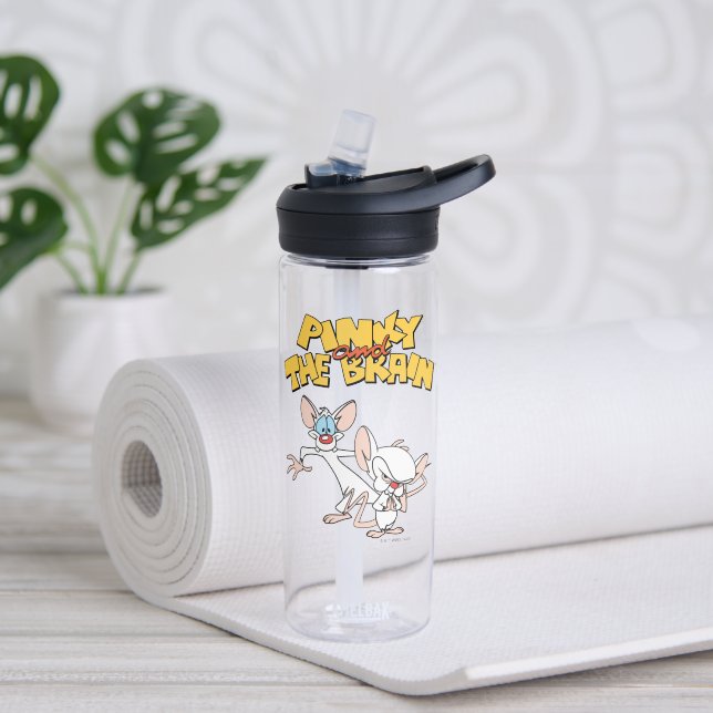 Pinky and the Brain | Show Logo Water Bottle (Yoga)