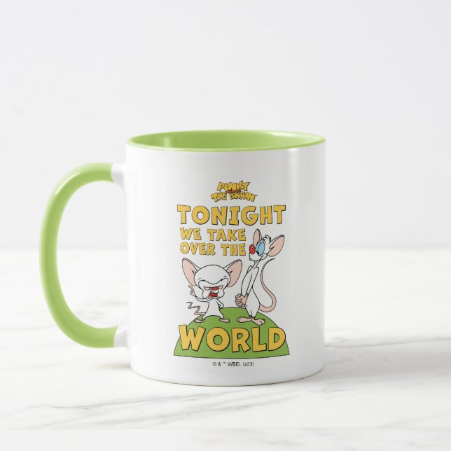 Pinky and the Brain | Take Over The World Mug (Left)